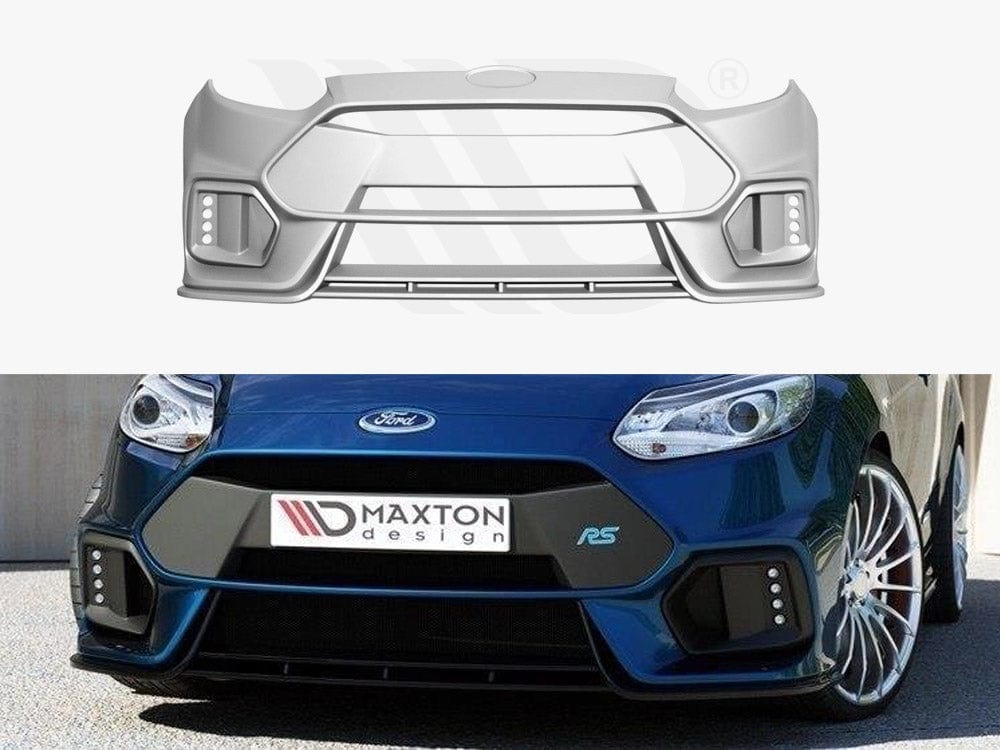 Maxton Design No Front Bumper Ford Focus MK3 Preface (Focus RS 2015 Look Maxton Design SR