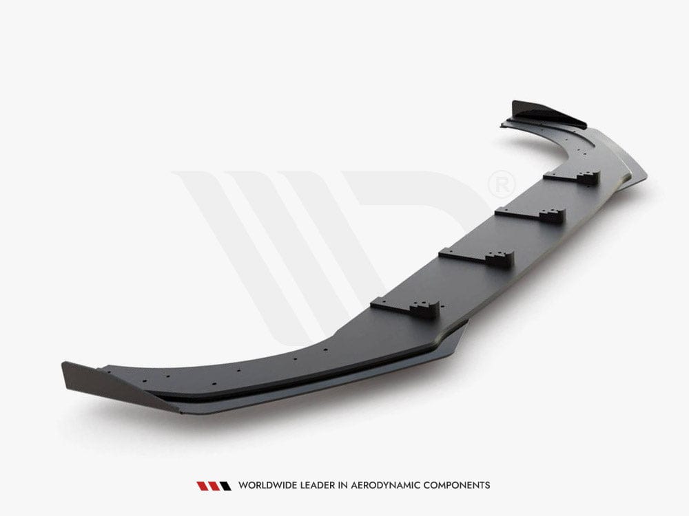 Maxton Design Racing Durability Front Splitter + Flaps VW Golf 8 GTI / R-Line 2020- Maxton Design SR