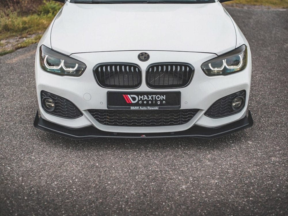Maxton Design Racing Durability Front Splitter V.3 + Flaps BMW 1 F20 M-Pack Facelift / M140i Maxton Design SR