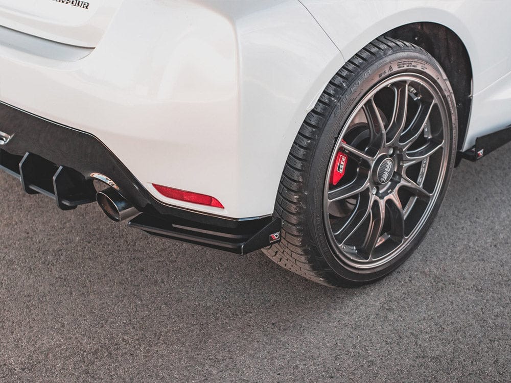 Maxton Design Racing Durability Rear Side Splitters (+flaps) Toyota GR Yaris MK4 2020- Maxton Design SR