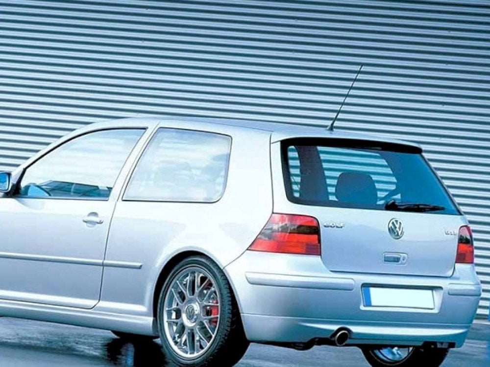 Maxton Design Rear Bumper Extension VW Golf 4 25'TH Anniversary Look (With Exhaust Hole) Maxton Design SR