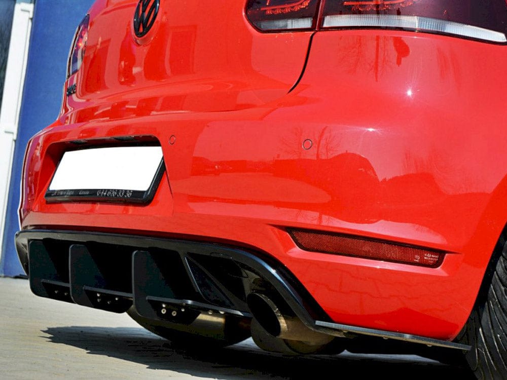 Maxton Design Rear Diffuser & Rear Side Splitters VW Golf MK6 GTI / 35TH Maxton Design SR