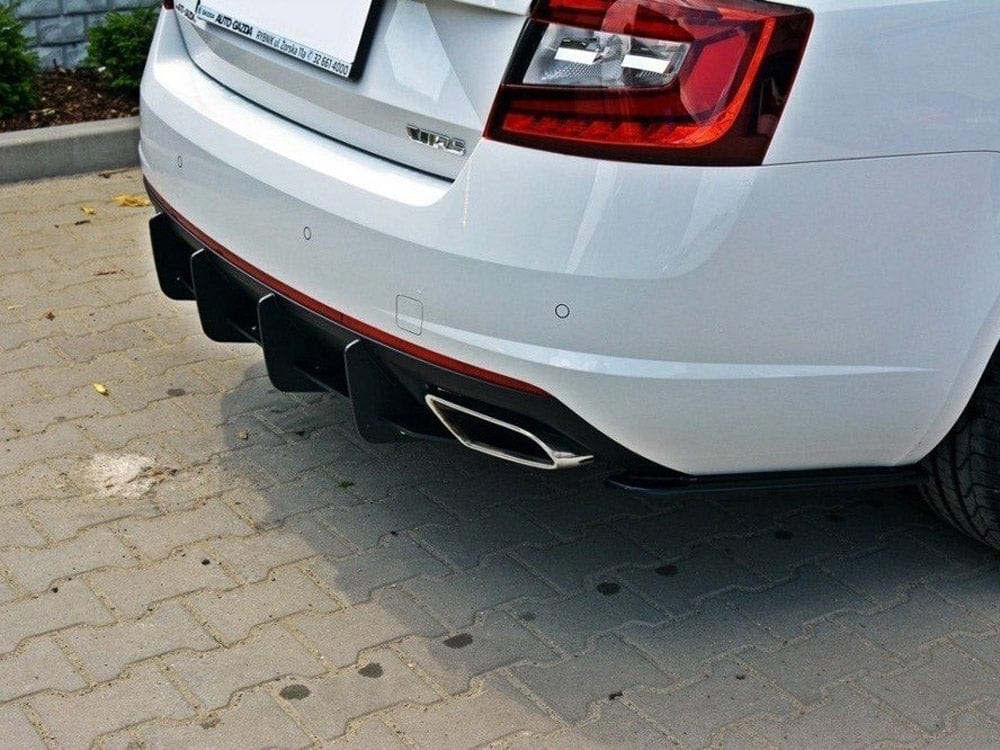 Maxton Design Rear Diffuser Skoda Octavia VRS MK3/ MK3.5 Hatchback/ Estate Maxton Design SR