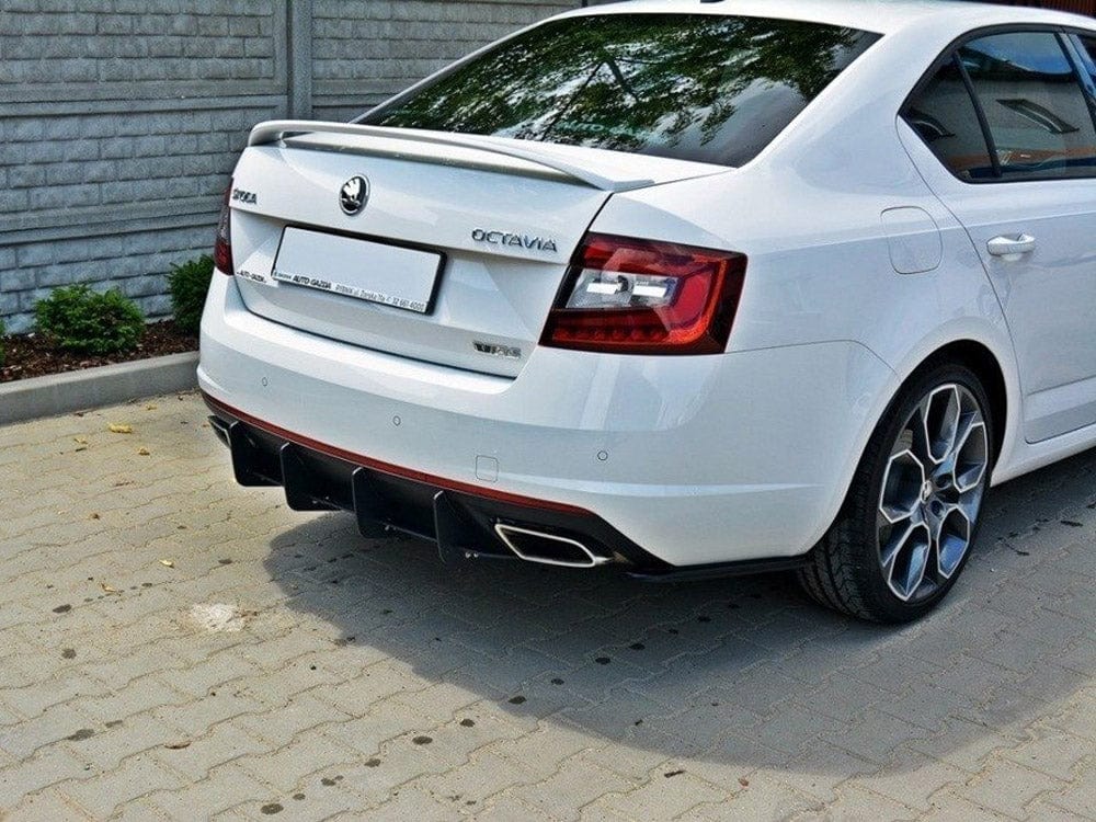 Maxton Design Rear Diffuser Skoda Octavia VRS MK3/ MK3.5 Hatchback/ Estate Maxton Design SR