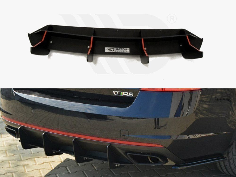 Maxton Design Rear Diffuser Skoda Octavia VRS MK3/ MK3.5 Hatchback/ Estate Maxton Design SR