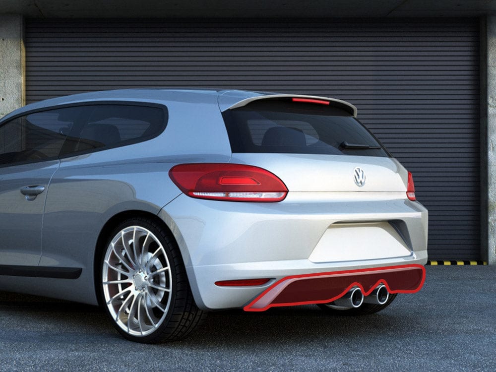 Maxton Design Rear Diffuser VW Scirocco Standard (Scirocco R Look) Maxton Design SR