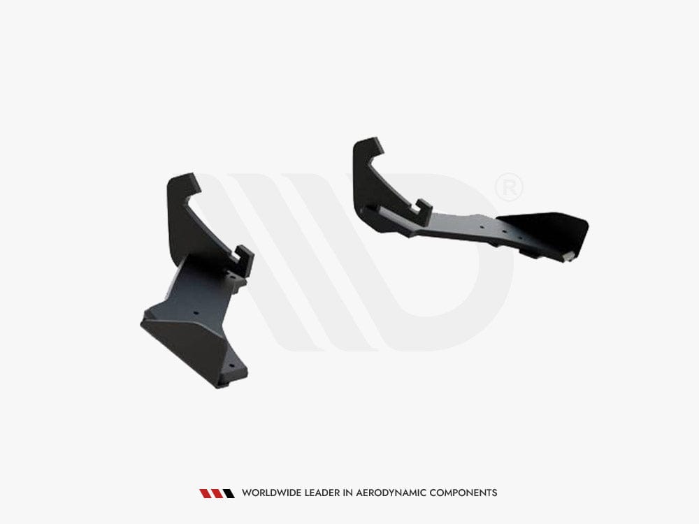 Maxton Design Rear Side Splitters + Flaps VW Golf 7 R Facelift 2017-2020 Maxton Design SR