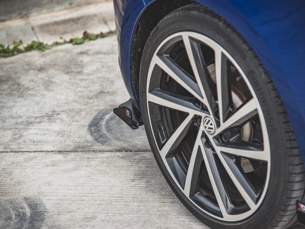 Maxton Design Rear Side Splitters + Flaps VW Golf 7 R Facelift 2017-2020 Maxton Design SR