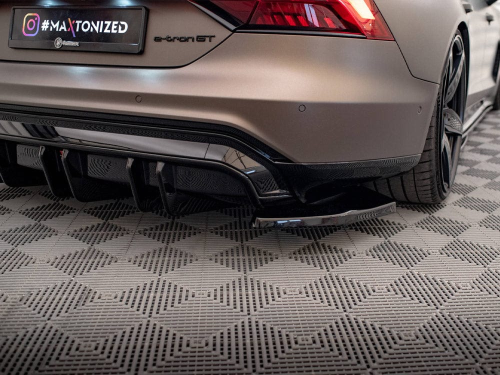 Maxton Design Rear Side Splitters V.2 Audi e-Tron GT / RS GT Mk1 Maxton Design SR