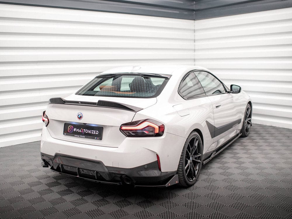 Maxton Design Rear Side Splitters V.2 + Flaps BMW 2 Coupe M-Pack G42 Maxton Design SR