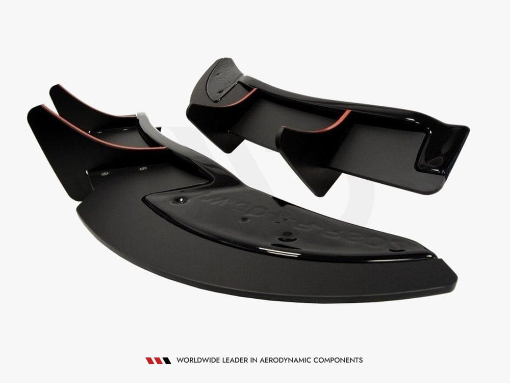 Maxton Design Rear Splitter VW Golf MK6 R 2008-2012 Maxton Design SR