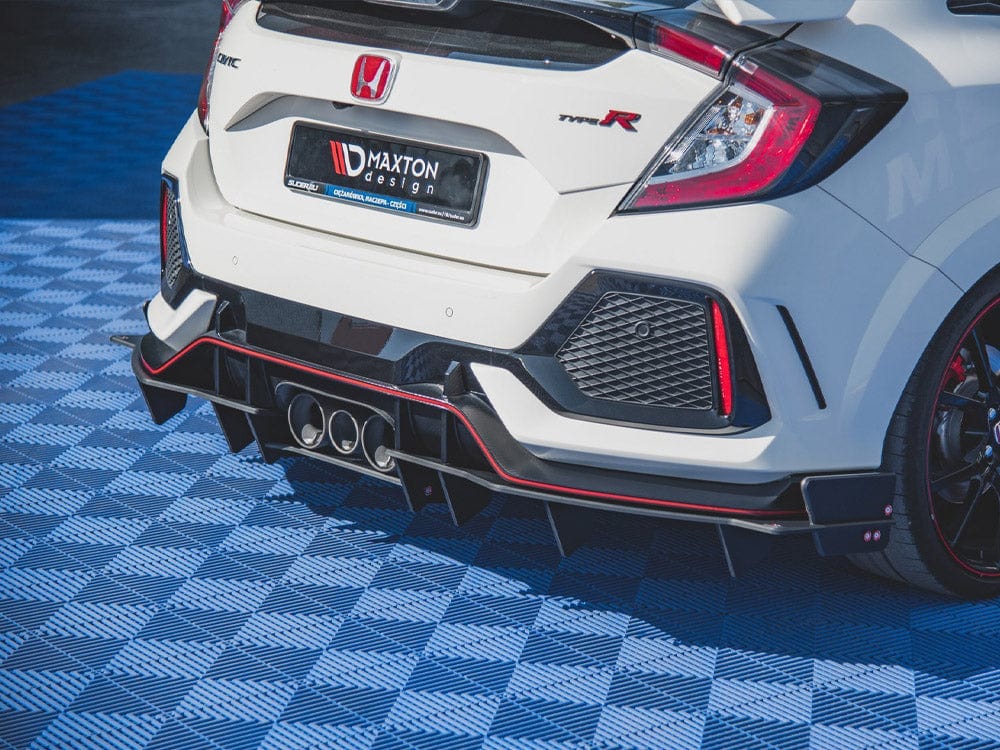 Maxton Design Rear Valance Honda Civic X Type R 2017- Maxton Design SR