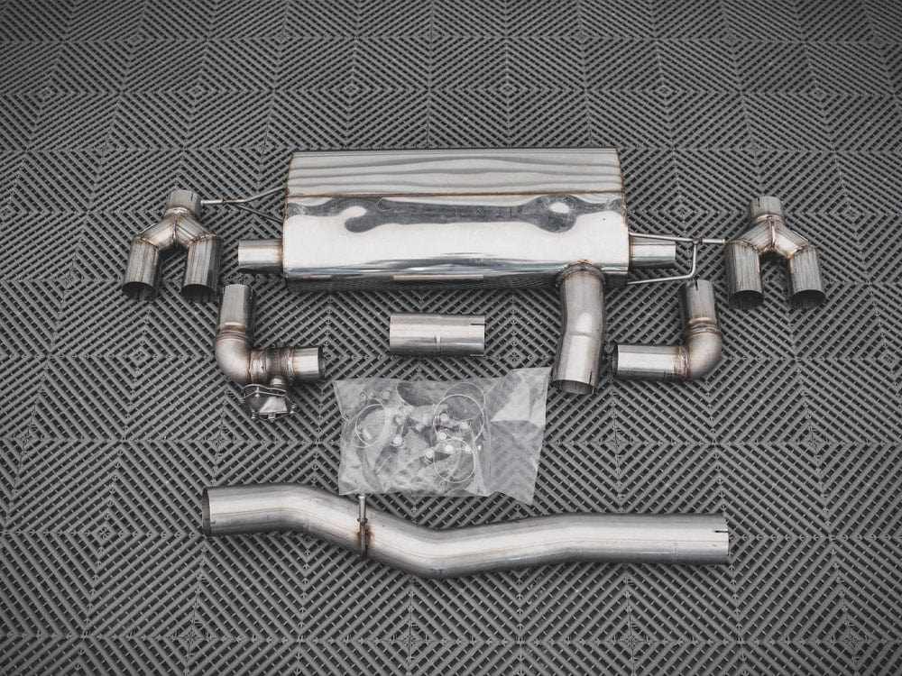 Maxton Design Rear Valance V.3 + Milltek Sport Exhaust BMW 1 F40 M-Pack / M135i Maxton Design SR