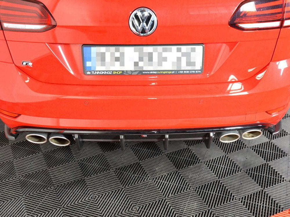 Maxton Design Rear Valance VW Golf 7 R Variant Facelift Maxton Design SR