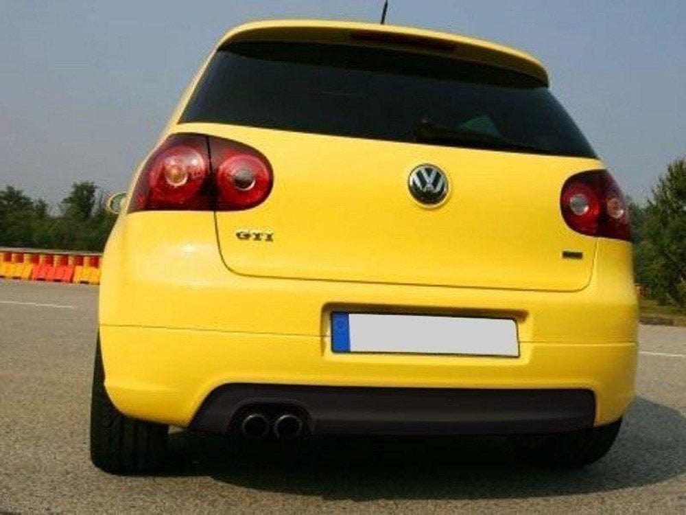 Maxton Design Rear Valance VW Golf V GTI Edition 30 (With 1 Exhaust Hole, For GTI Exhaust) 2003-2008 Maxton Design SR