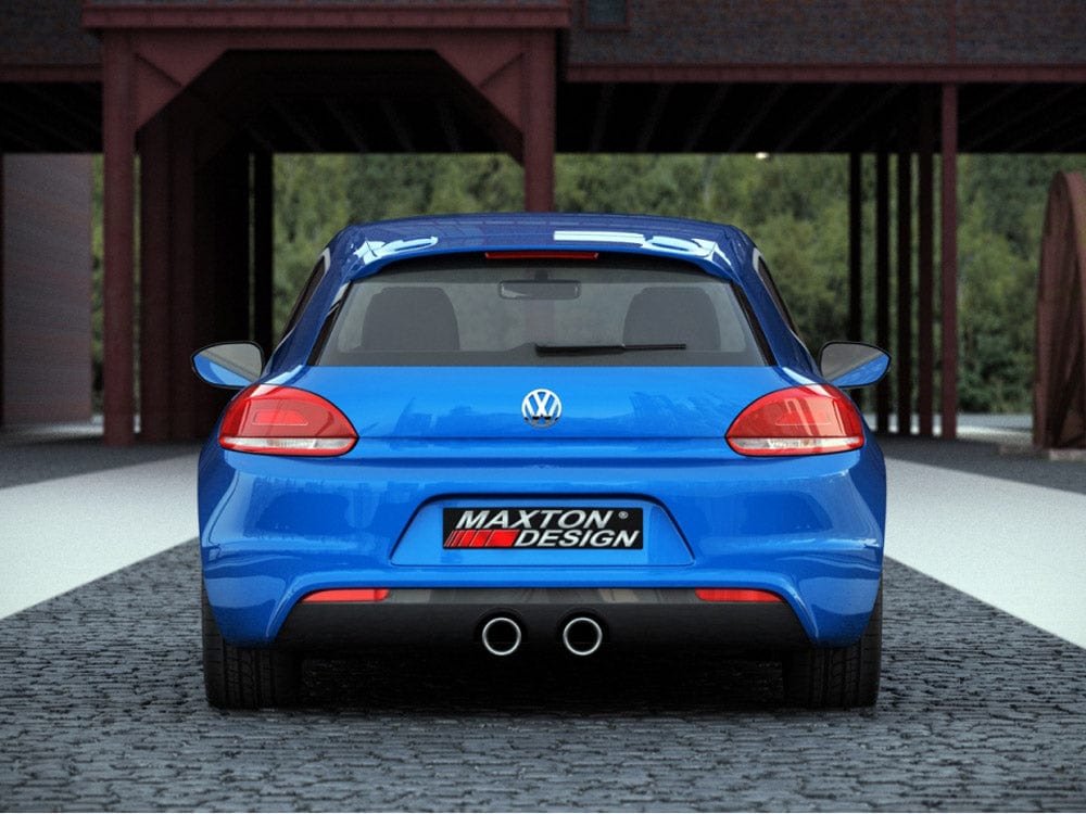Maxton Design Rear Valance VW Scirocco III  R With 2 Exhaust Holes Maxton Design SR