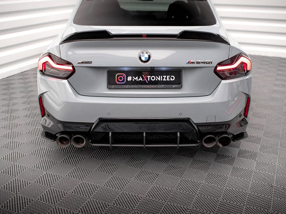 Maxton Design Red Street Pro Rear Diffuser BMW 2 Coupe M240i G42 Maxton Design SR