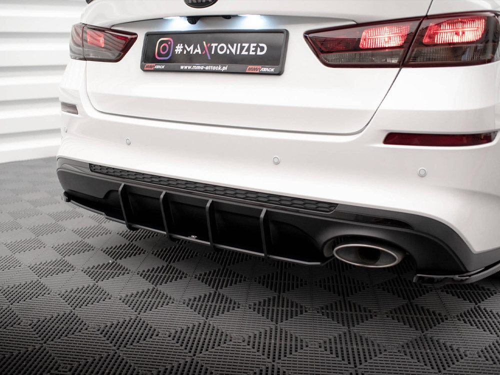 Maxton Design Red Street PRO Rear Diffuser Kia Optima Mk4 Facelift Maxton Design SR