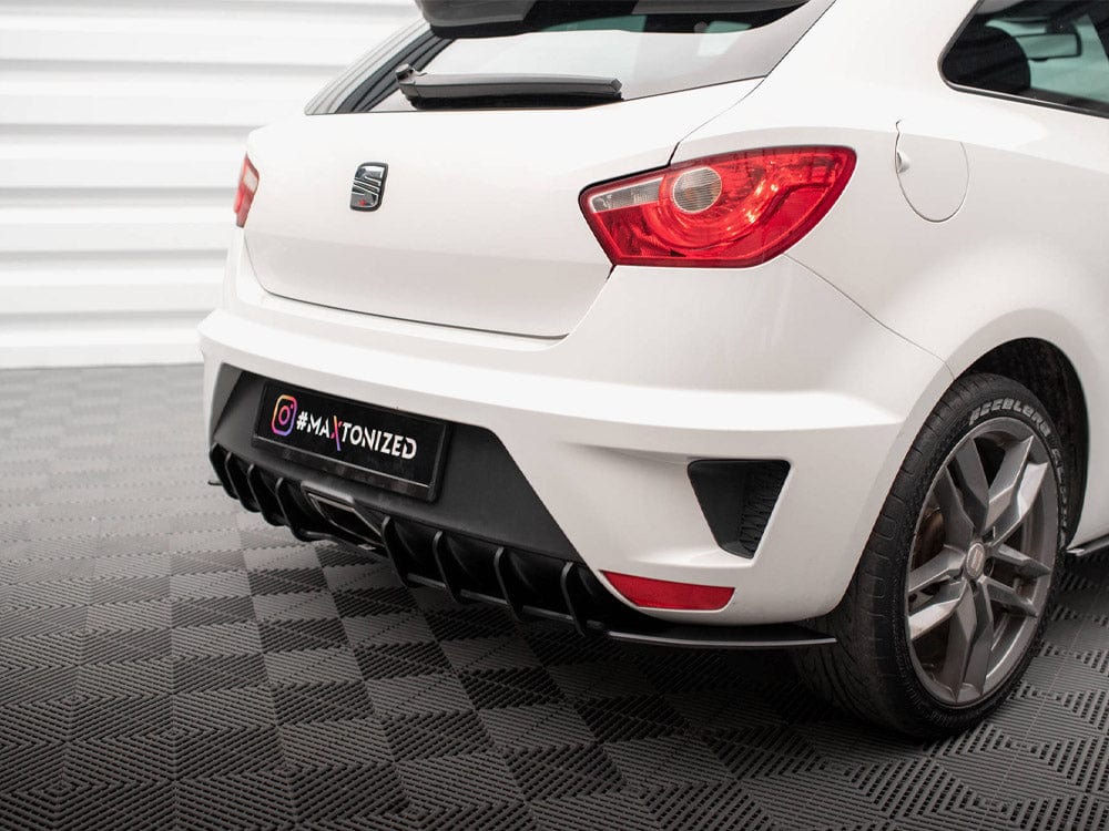Maxton Design Red Street PRO Rear Diffuser Seat Ibiza Cupra Sport Coupe Mk4 Maxton Design SR