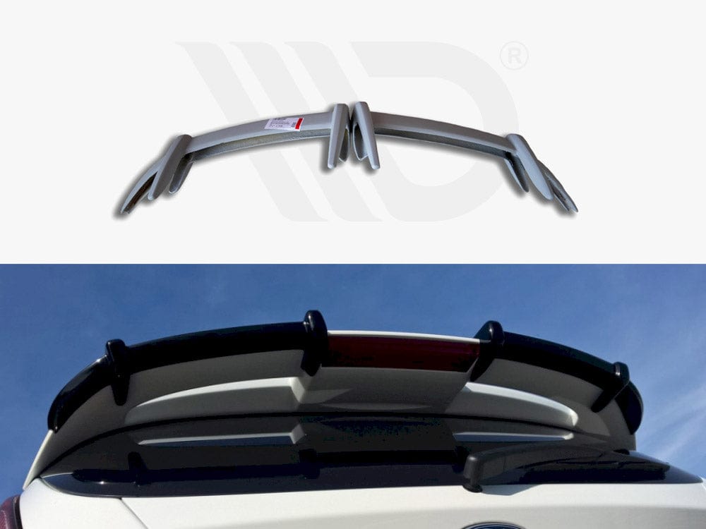 Maxton Design Roof Spoiler Extension Ford Fiesta MK7 ST / Zetec S Facelift Primer Painted Maxton Design SR