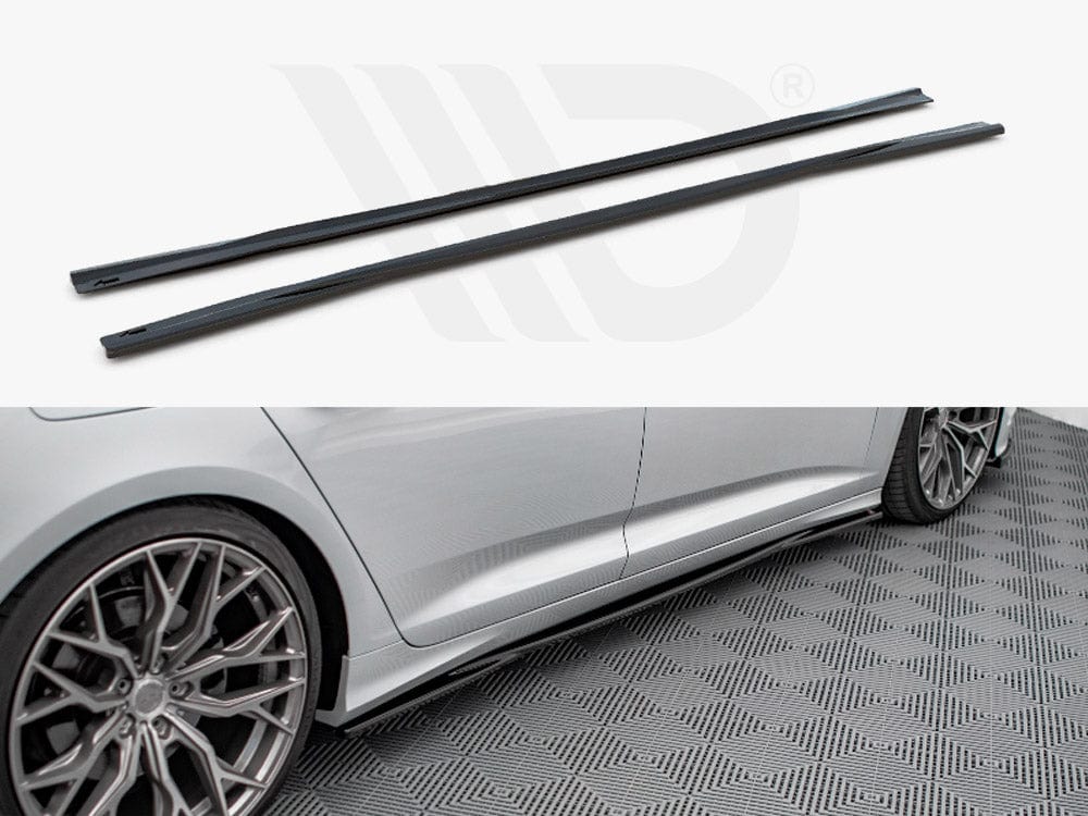 Maxton Design Side Skirt Diffusers Audi A6 S-Line / S6 C8 Maxton Design SR