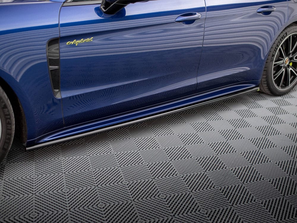Maxton Design Side Skirts Diffusers Porsche Panamera E-Hybrid 971 Facelift Maxton Design SR