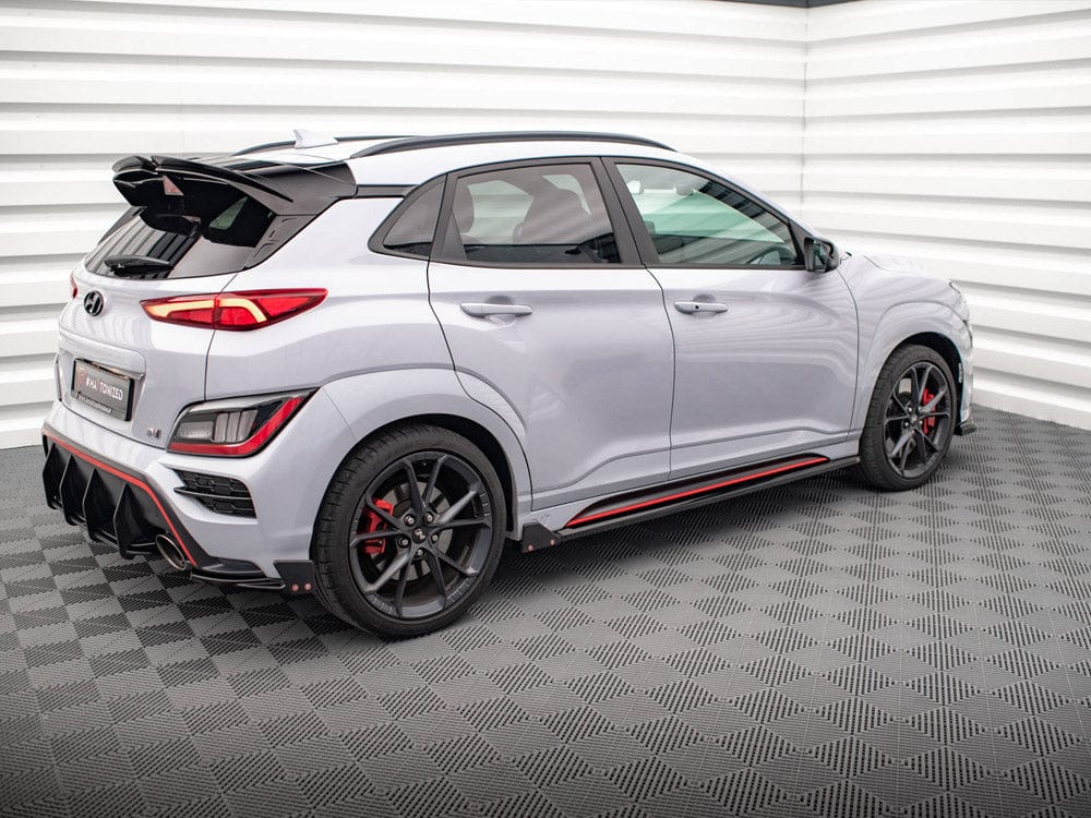 Maxton Design Side Skirts Diffusers V.1 + Flaps Hyundai Kona N Mk1 Maxton Design SR