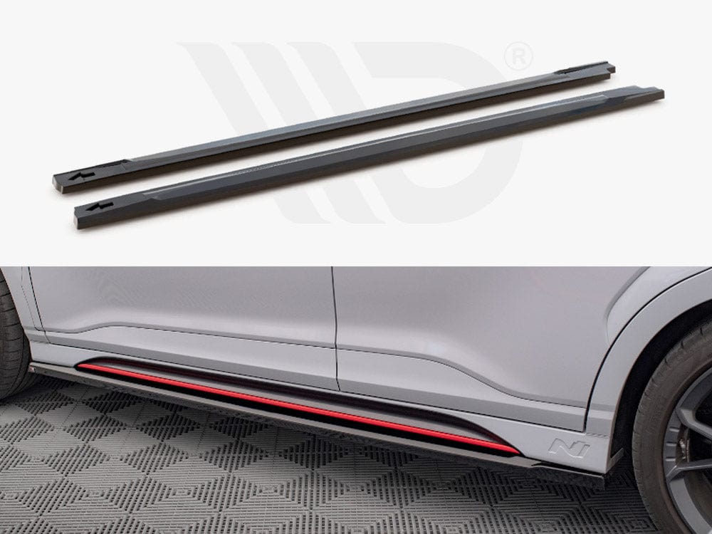 Maxton Design Side Skirts Diffusers V.1 Hyundai Kona N Mk1 Maxton Design SR
