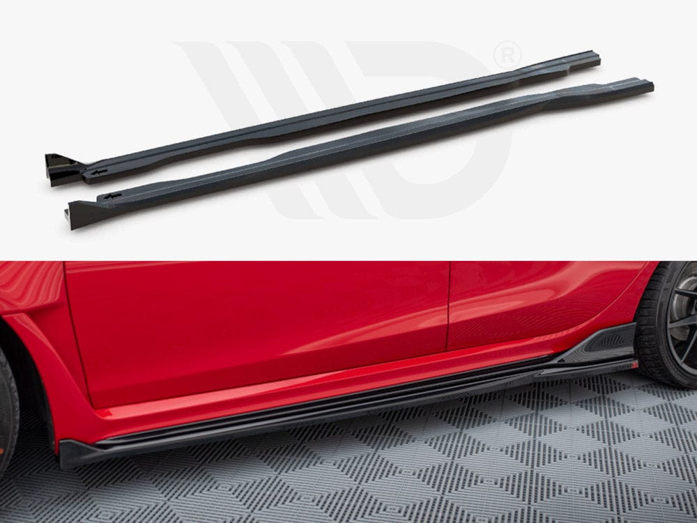 Maxton Design Side Skirts Diffusers V.2 Honda Civic Type-R Mk 11 Maxton Design SR