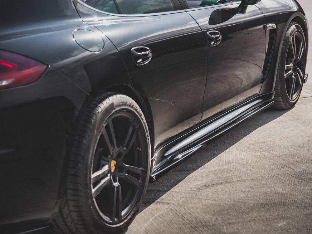 Maxton Design Side Skirts Diffusers V1 Porsche Panamera Turbo 970 Facelift 2013-2016 Maxton Design SR