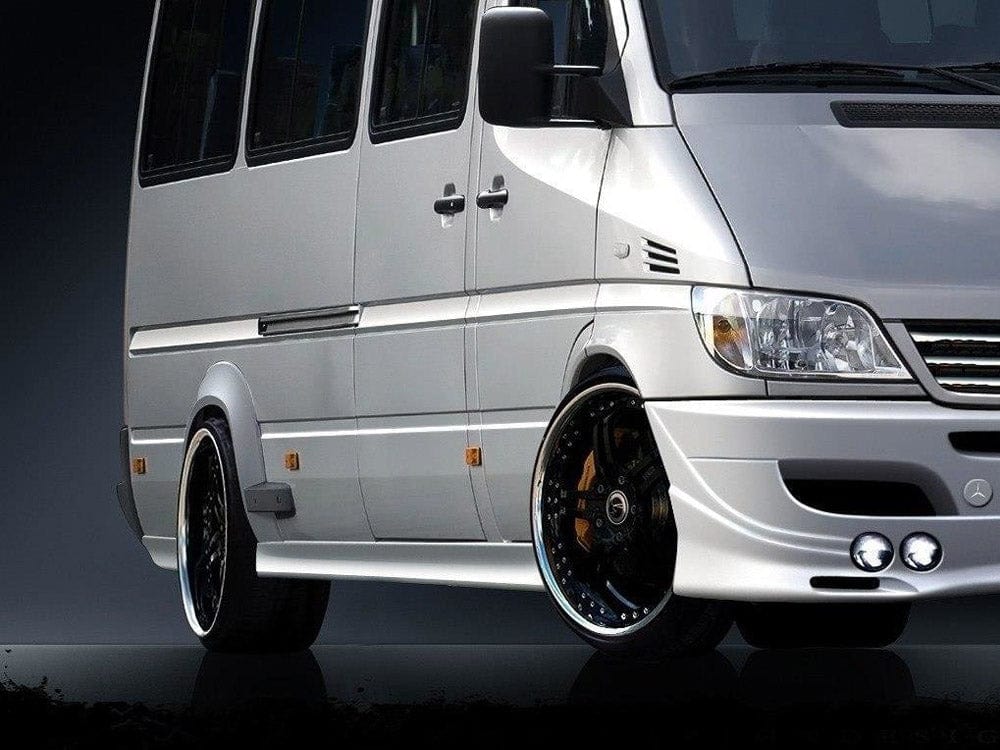 Maxton Design Side Skirts Mercedes Sprinter I FL / VW LT 96-06 - Different Sizes (4 Elements). This Side Skirts Fits Twin Wheels Version. Maxton Design SR