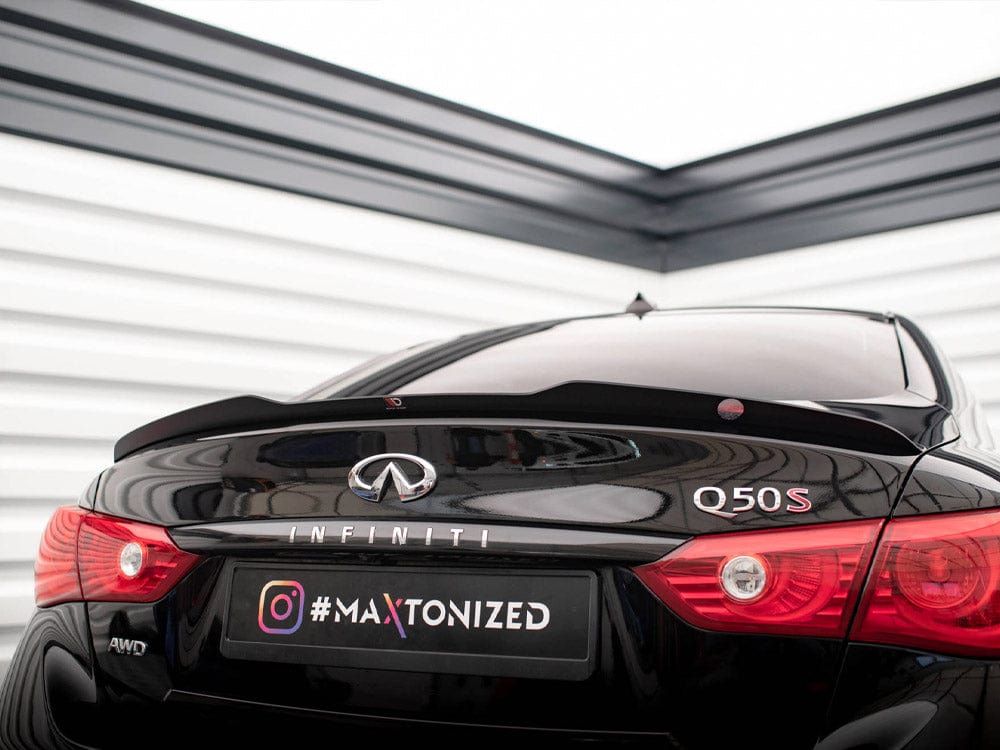 Maxton Design Spoiler CAP Infiniti Q50 S Mk1 Maxton Design SR