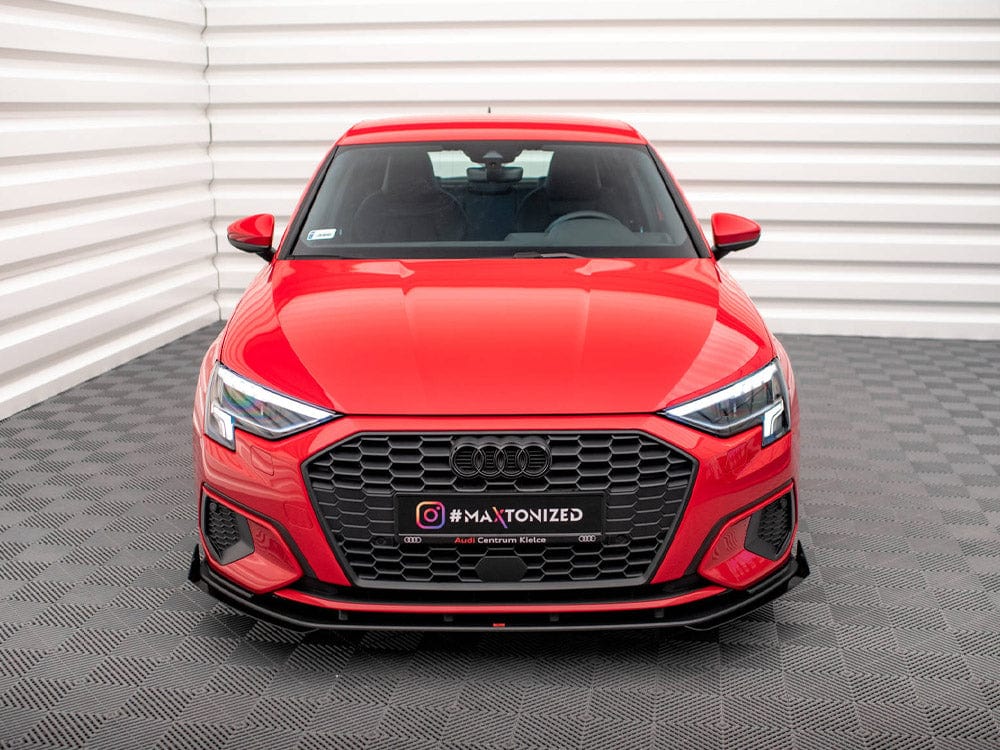 Maxton Design Street PRO Front Splitter + Flaps Audi A3 8Y Maxton Design SR