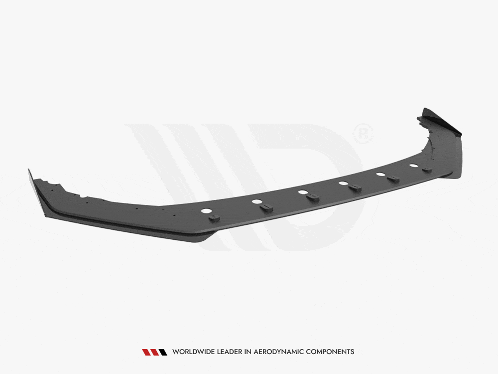 Maxton Design Street PRO Front Splitter + Flaps Honda Civic Type-R Mk 11 Maxton Design SR