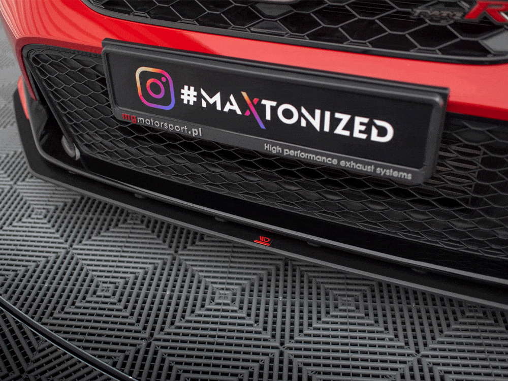 Maxton Design Street PRO Front Splitter Honda Civic Type-R Mk 11 Maxton Design SR