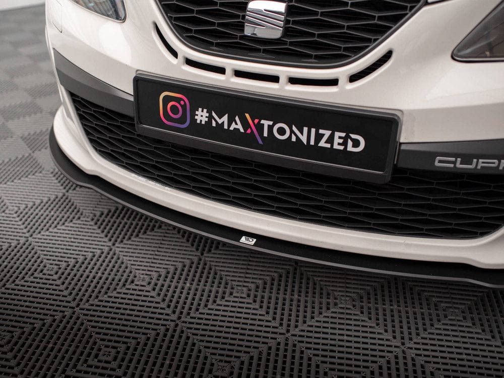 Maxton Design Street PRO Front Splitter Seat Ibiza Cupra Sport Coupe Mk4 Maxton Design SR