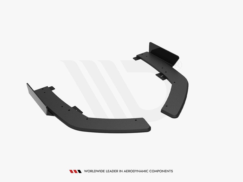 Maxton Design Street Pro Rear Side Splitters + Flaps BMW 2 Coupe M-Pack G42 Maxton Design SR
