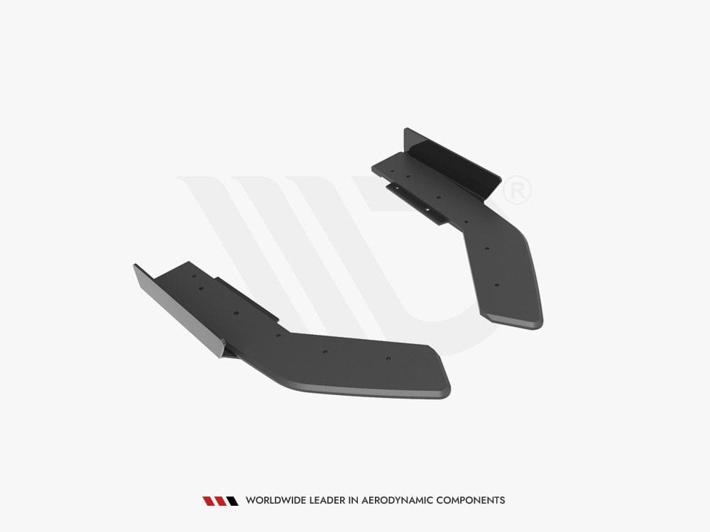 Maxton Design Street Pro Rear Side Splitters + Flaps BMW 2 Coupe M240i G42 Maxton Design SR