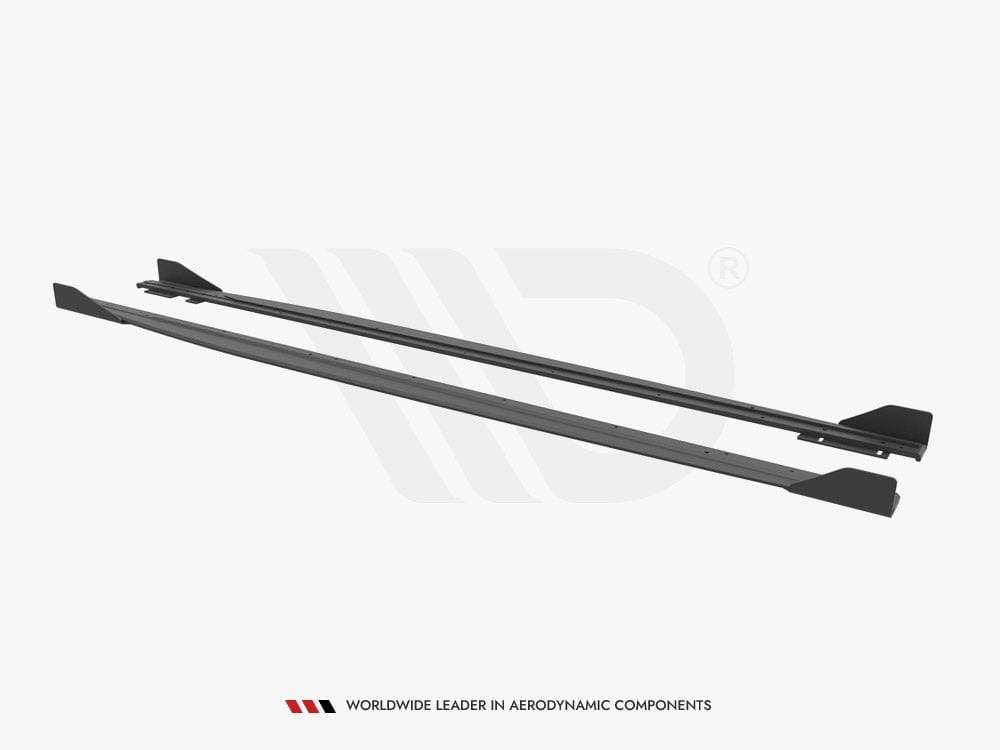 Maxton Design Street PRO Side Skirts Diffusers (+flaps) Audi RS3 Sportback 8Y 2020- Maxton Design SR
