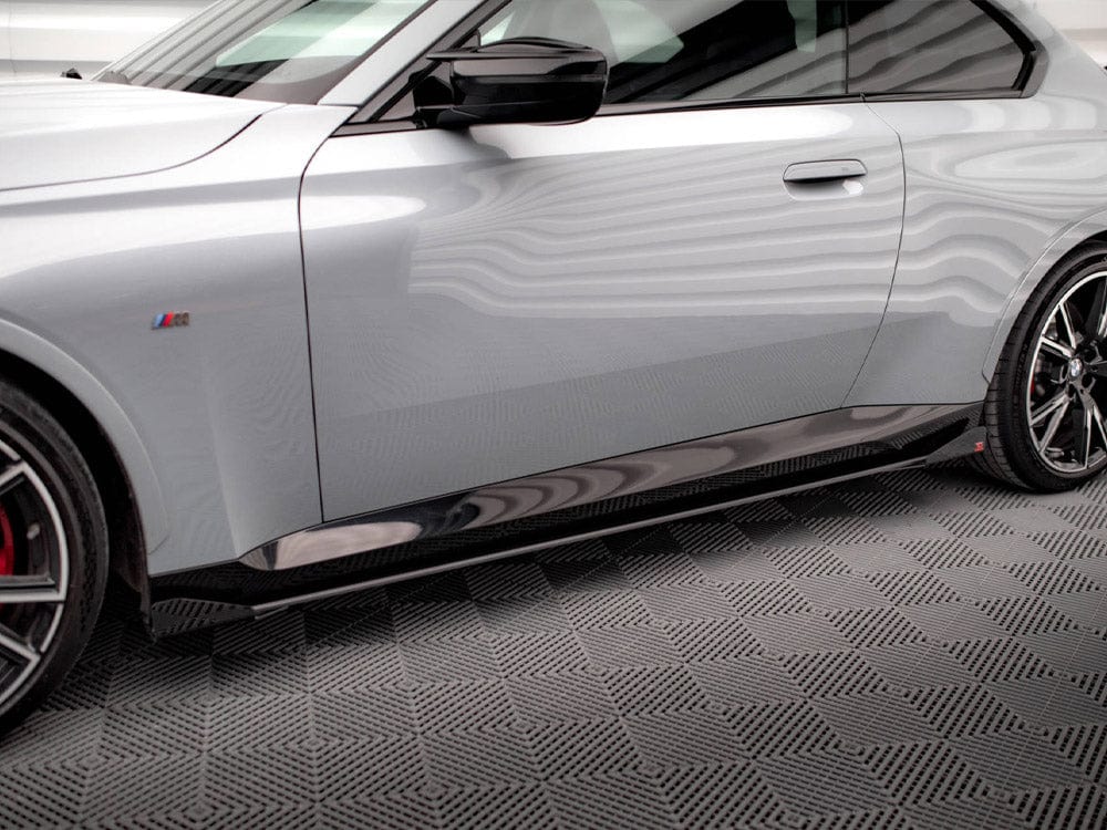 Maxton Design Street PRO Side Skirts Diffusers + Flaps BMW 2 Coupe M-Pack / M240i G42 Maxton Design SR