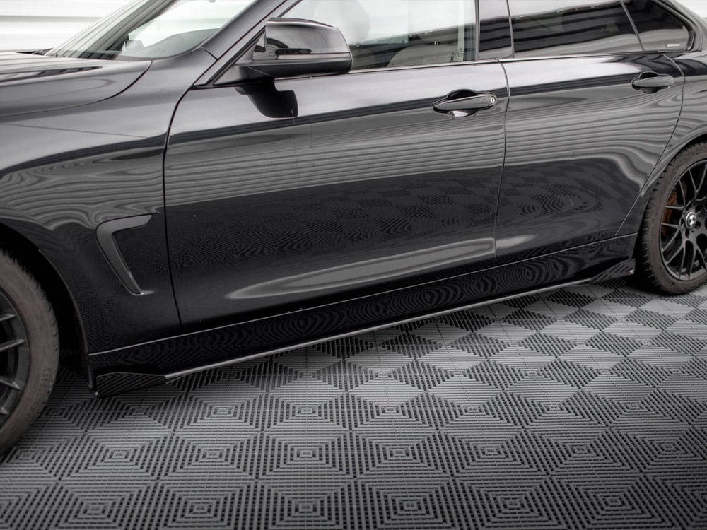 Maxton Design Street PRO Side Skirts Diffusers + Flaps BMW 4 Gran Coupe F36 Maxton Design SR