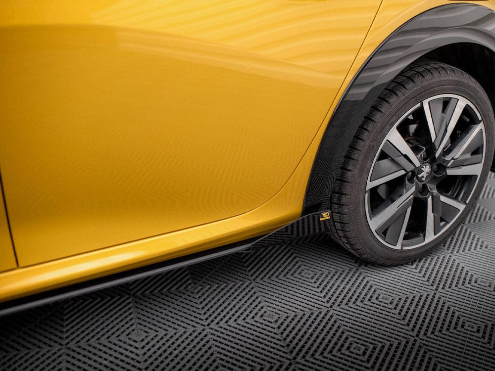 Maxton Design Street PRO Side Skirts Diffusers + Flaps Peugeot 208 GT Mk2 Maxton Design SR