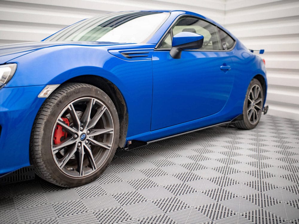 Maxton Design Street PRO Side Skirts Diffusers (+flaps) Subaru BRZ MK1 Facelift 2017-2020 Maxton Design SR