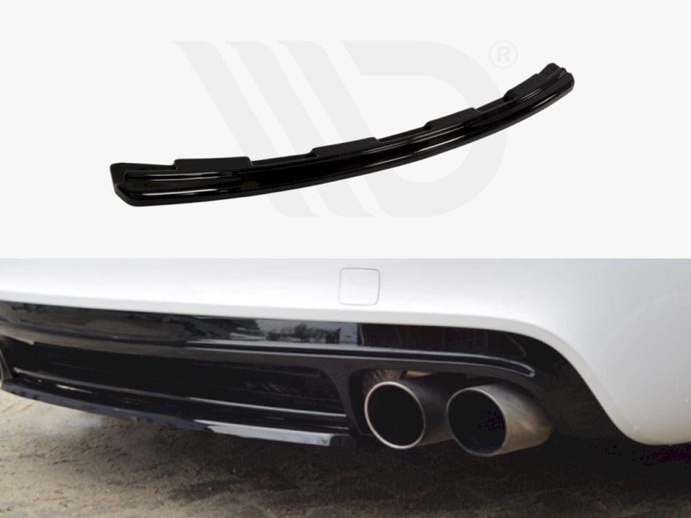 Maxton Design Textured Central Rear Splitter Audi TT S 8J Maxton Design SR