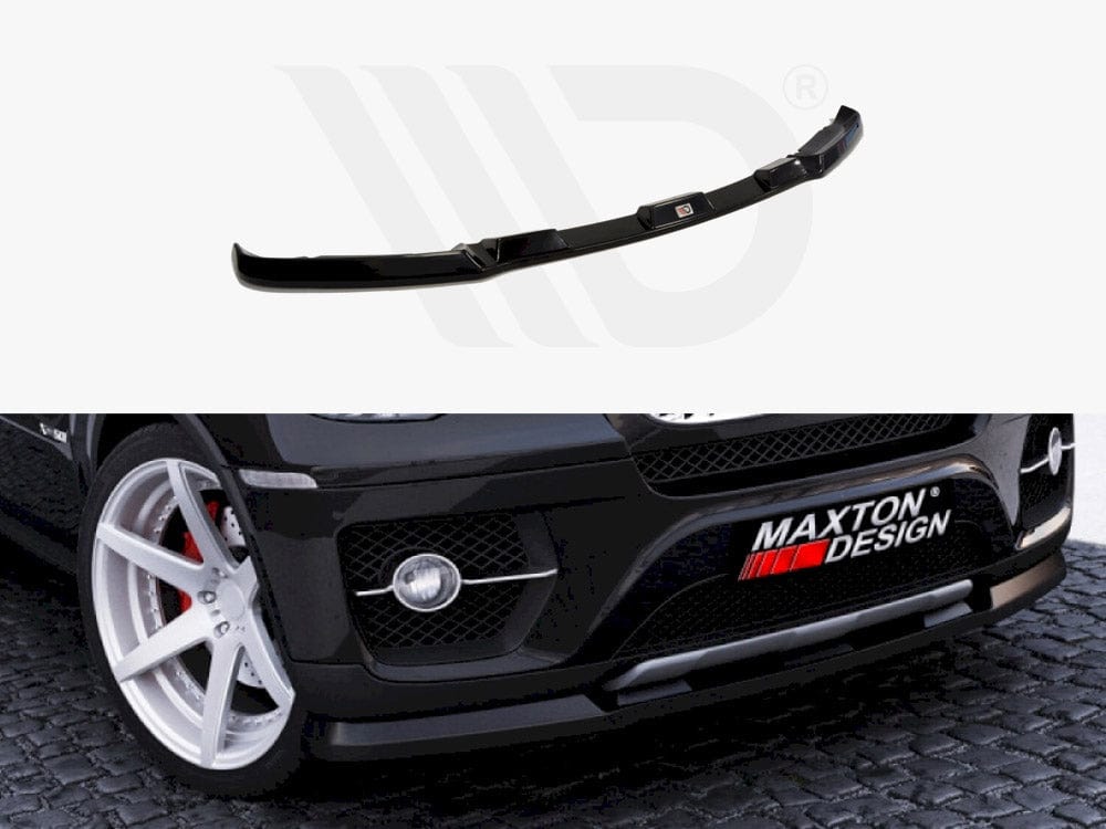 Maxton Design Textured Front Splitter Bmw X6 2007-2010 Maxton Design SR
