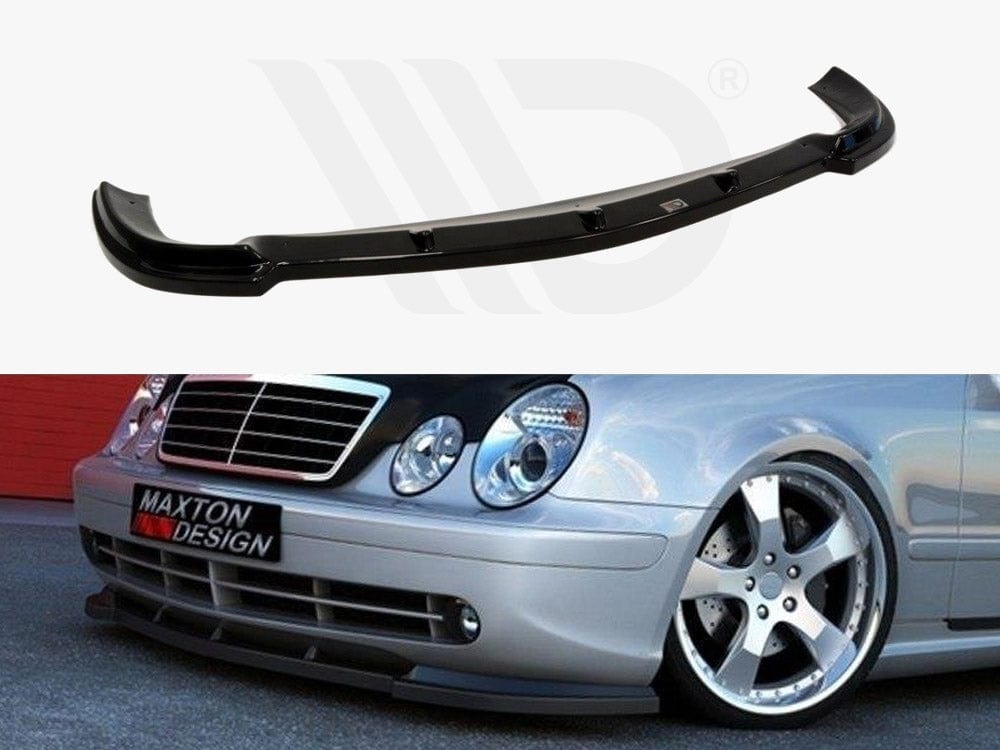 Maxton Design Textured Front Splitter Mercedes CLK W208 (For W208 AMG) Maxton Design SR