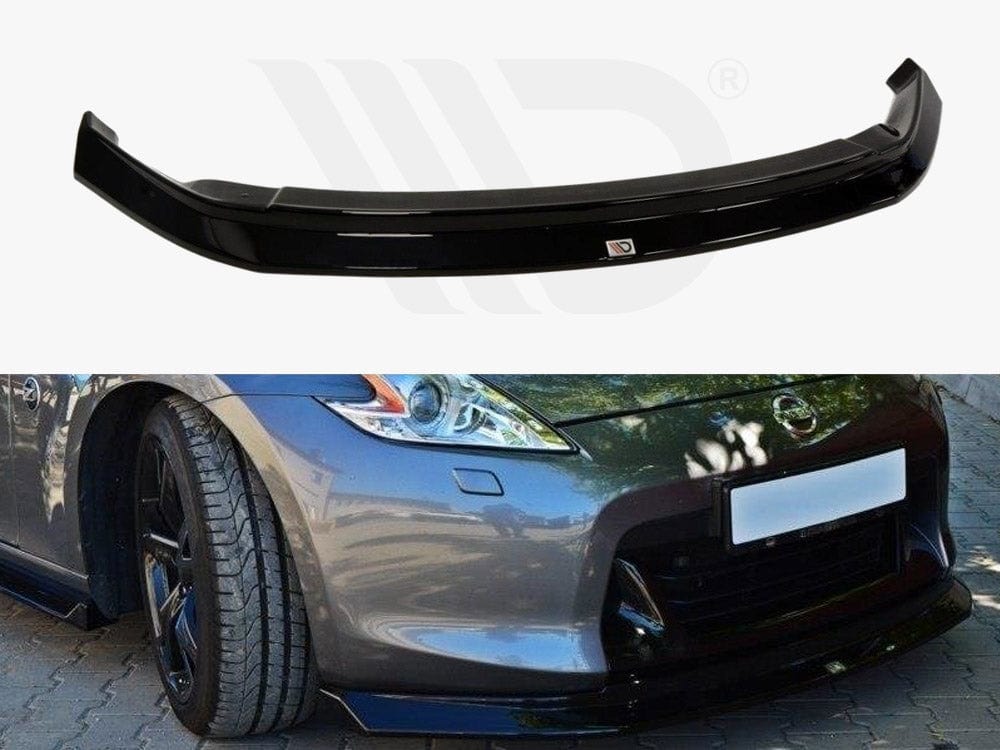 Maxton Design Textured Front Splitter Nissan 370Z 2009-2012 Maxton Design SR
