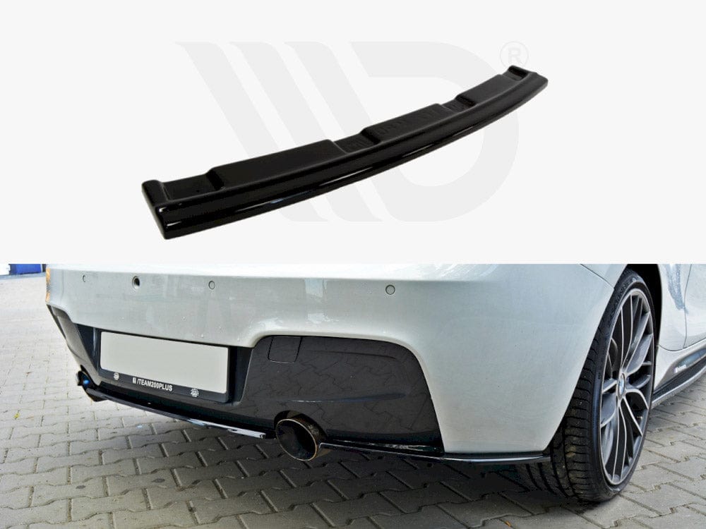 Maxton Design Textured / No Central Rear Splitter BMW 1 F20 / F21 Maxton Design SR