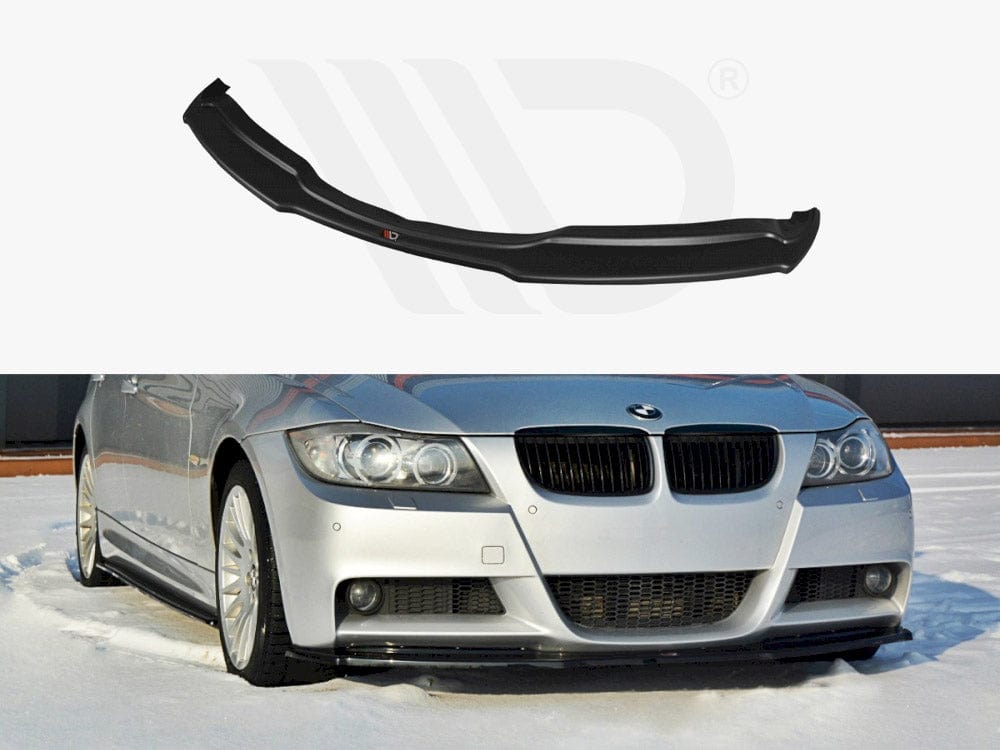 Maxton Design Textured / No Front Splitter V.1 Bmw 3 E90 M-sport 2004-2008 Maxton Design SR