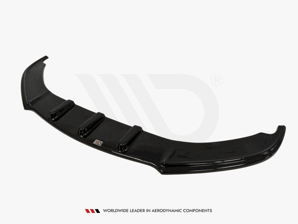 Maxton Design Textured / Orange Front Splitter VW Scirocco R Maxton Design SR